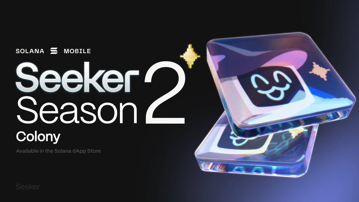 Seeker | Solana Mobile (@solanamobile) / Posts / X