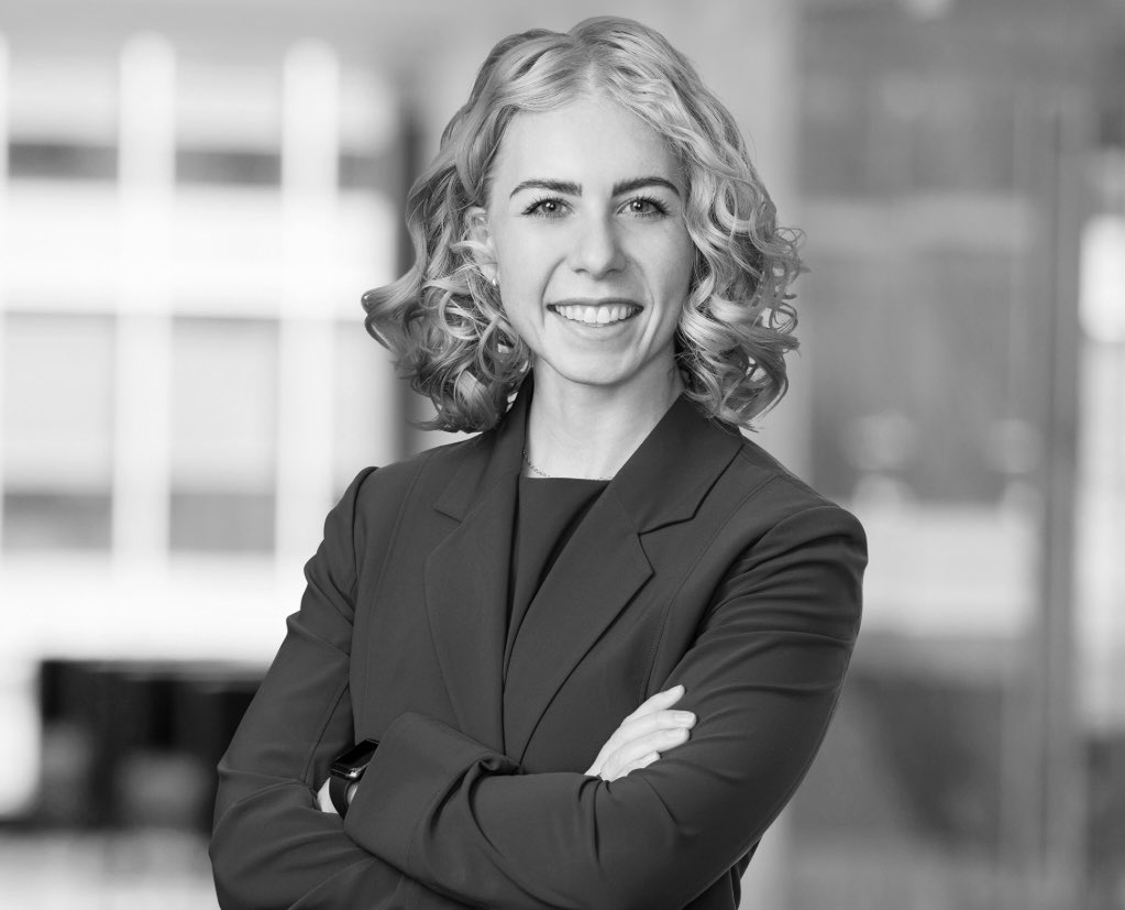 MargoRusconi's tweet photo. When you beg the firm for a new headshot so you no longer look like an infant.  October 2023 ➡️ February 2026. https://t.co/BgwEIl7MoA