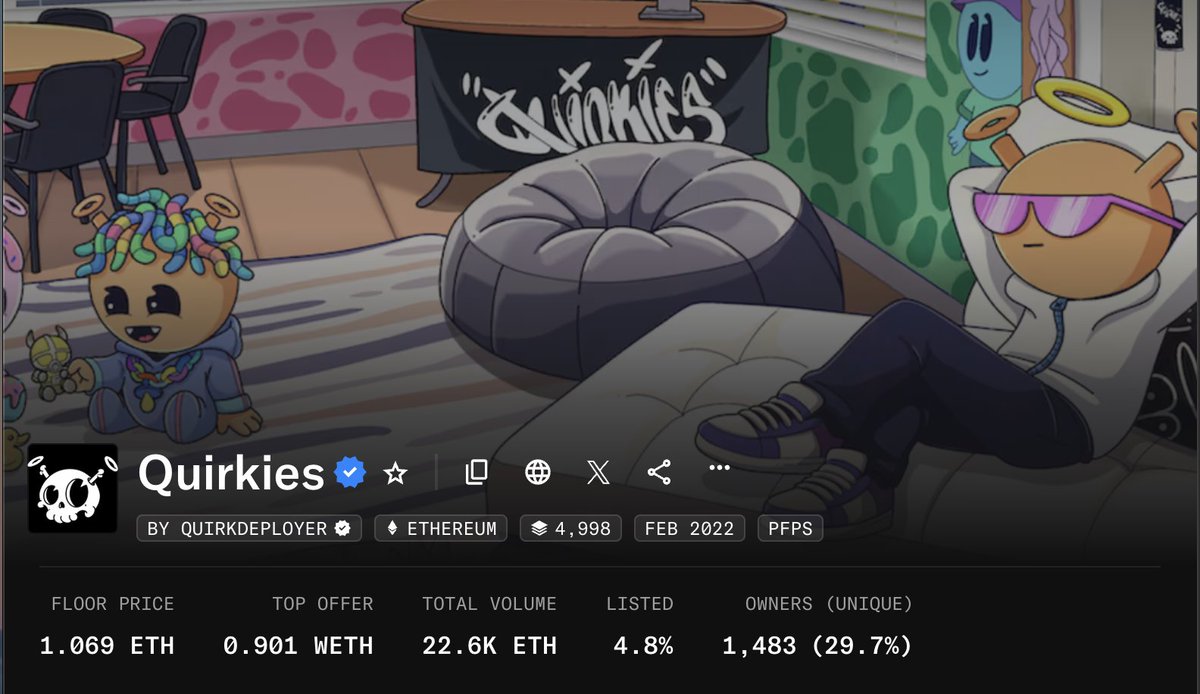 For those new to NFTs, or those who have been in the industry for a long time but haven't met real communities yet, one of the first places to look is <a href="/quirkiesnft/">Quirkies</a> 

I've been following the team and the people inside for a long time, and I'm sure I'll be joining them soon. We