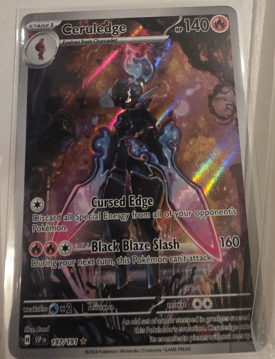 أعتقد لقيت أحلى بطاقة بوكيمون 😍