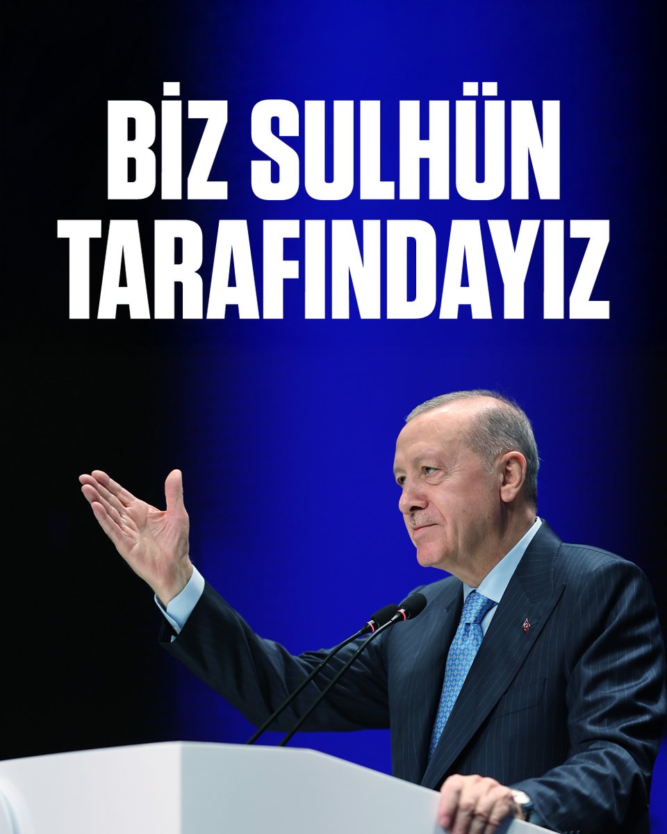 Biz sulhün tarafındayız; kan akmasın, gözyaşları dinsin, bölgemiz artık yıllardır hasretini çektiği kalıcı huzura kavuşsun istiyoruz.

Bilhassa şu mübarek Ramazan-ı Şerif’te hemen yanı başımızda çatışma, savaş, gerilim, katliam görmek istemiyoruz.