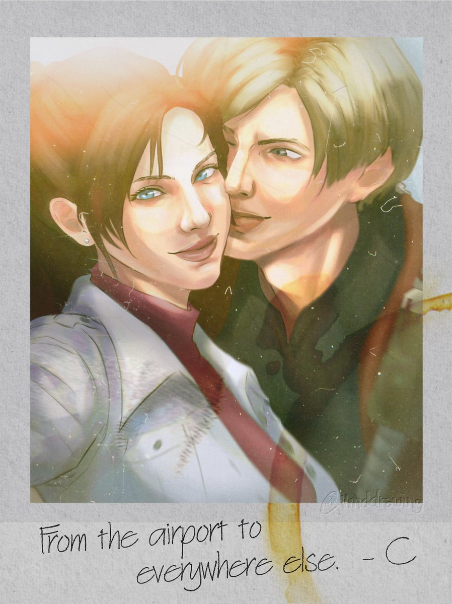 vmddrawing's tweet image. MARRIED. PERIOD 💍 SINCE #Re2 -&amp;gt; #re9