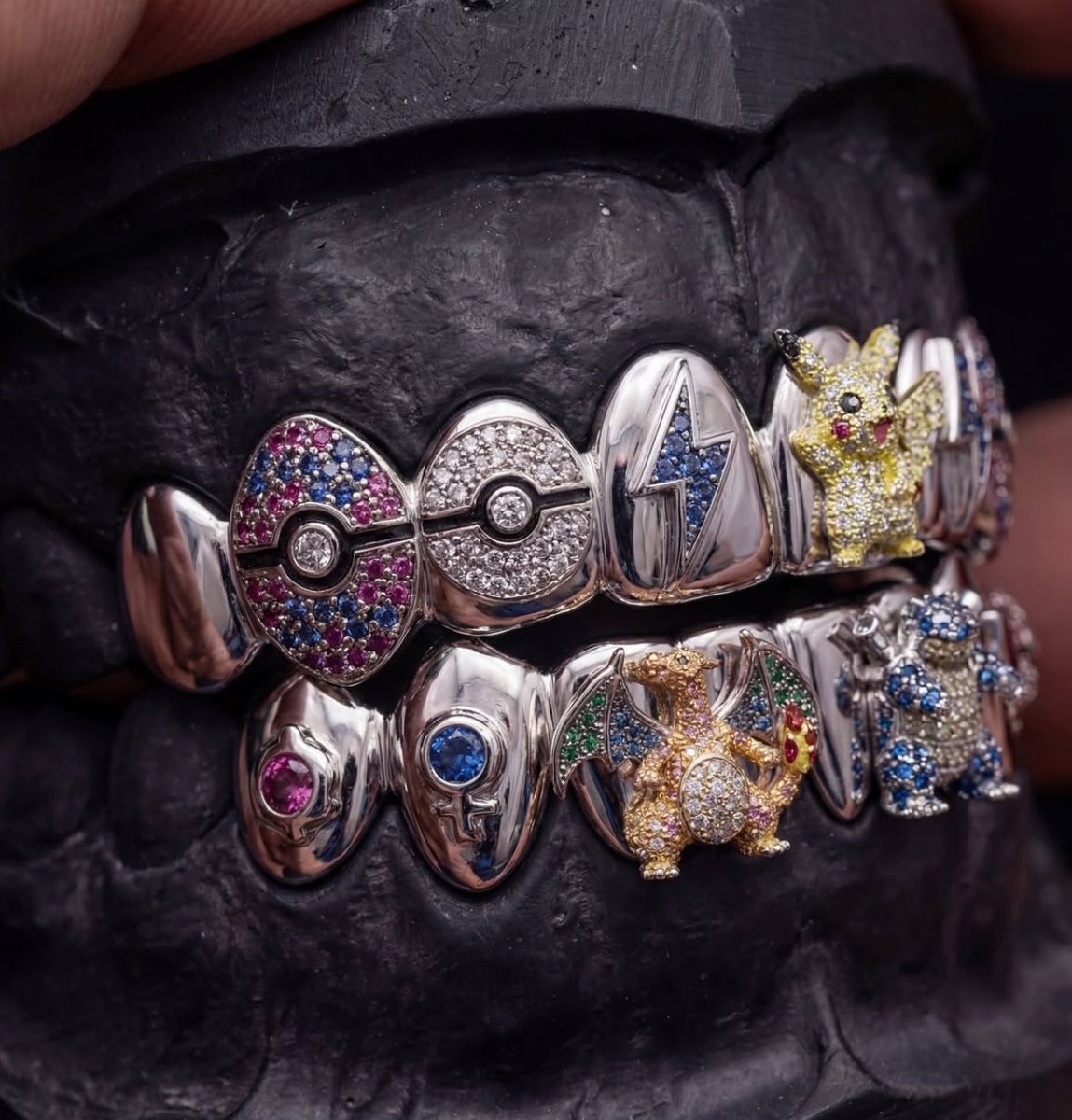 Shtreetwear's tweet photo. Pokemon Grillz by KabilsGrillz https://t.co/w9uwIQeXSZ