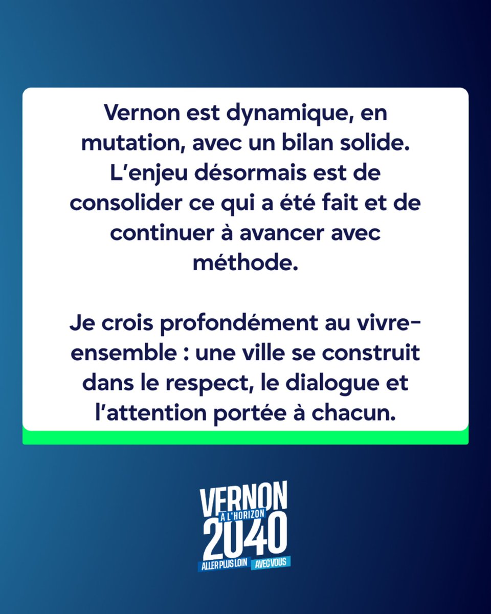 [Présentation de la liste]

Numéro 2️⃣7️⃣ de la liste menée par François Ouzilleau et Sébastien Lecornu : Philippe James 🚀