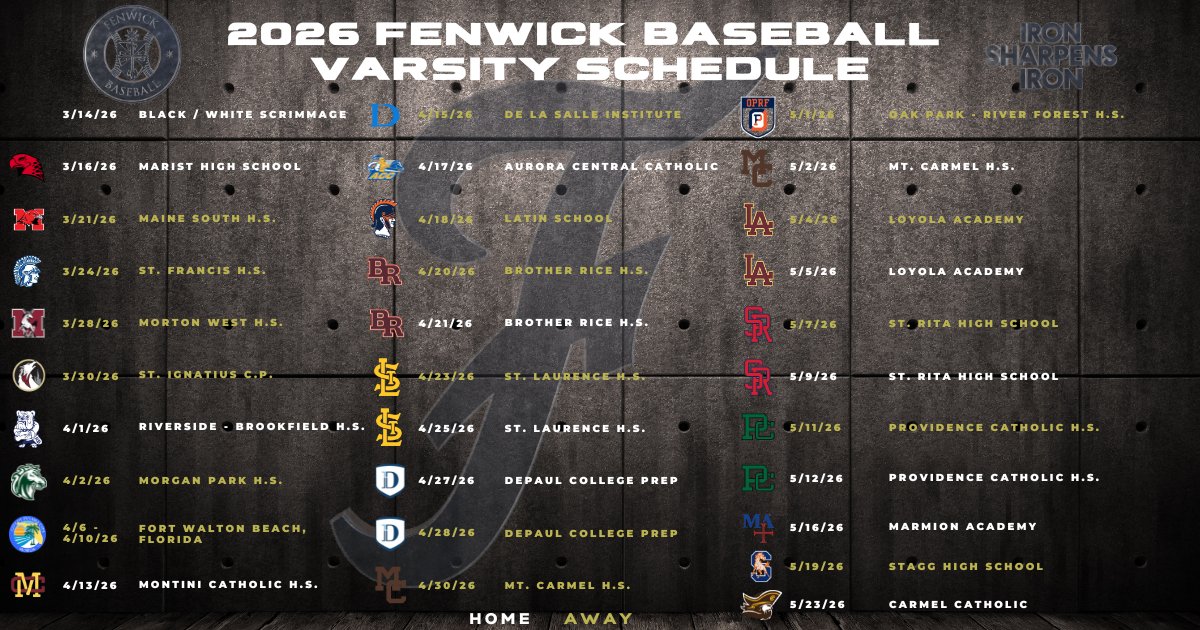 Fenwick Baseball tweet media