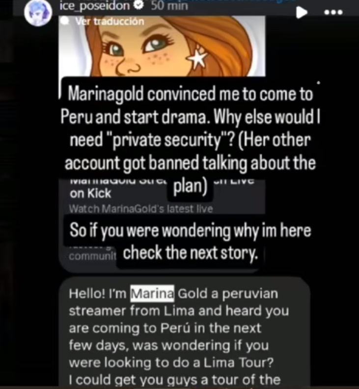 RoanWillians's tweet photo. Salen más pruebas a la luz de #Marinagold y #caradecristian,dónde si o si querían la colaboracion con #iceposeidon #amouranth #nicklee. Podría resultar q todo fue planeado tal como dijo iceposeidon?,actuar como loca,hechados de MACHUPICHU y la supuesta "discriminación" a Cristian https://t.co/8YW9DMkdnL