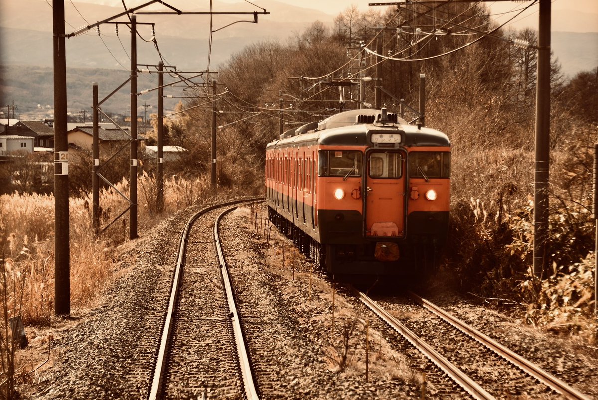 12Lcc2004's tweet photo. 2026.1.22 しなの鉄道 115系1000番 S3編成 紀錄 #鉄道 https://t.co/hyXD5YhWTK