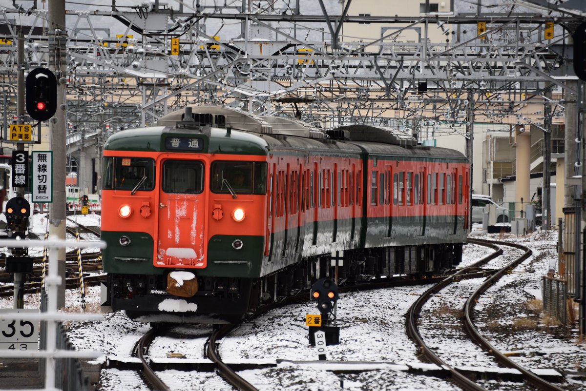 12Lcc2004's tweet photo. 2026.1.22 しなの鉄道 115系1000番 S3編成 紀錄 #鉄道 https://t.co/hyXD5YhWTK
