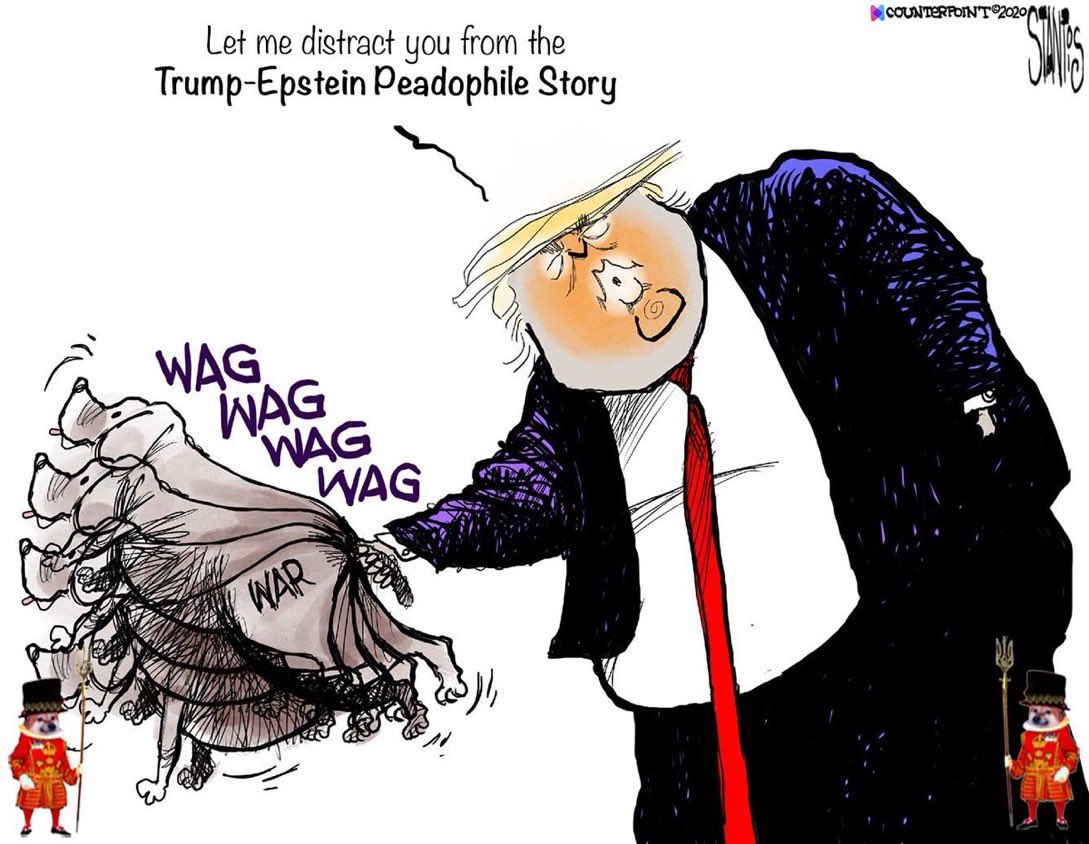 .
Trust the president because a man who rapes children has your best intrest at heart