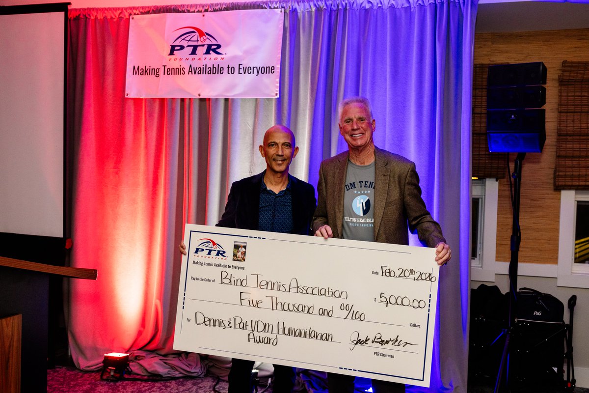 Blind Tennis Association, Samir Mahir, recipient of the Dennis and Pat VDM PTR Foundation Humanitarian Award

Samir Mahir has been a volunteer in the non-profit sector for the past 25 years. Mahir is an active volunteer with the United States Tennis Association (USTA) Nor-Cal.