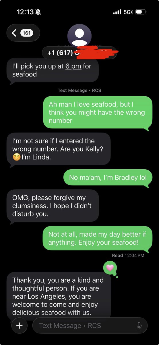 I feel like that black dude who got invited to that lady’s Thanksgiving. Seafood date with Linda and Kelly