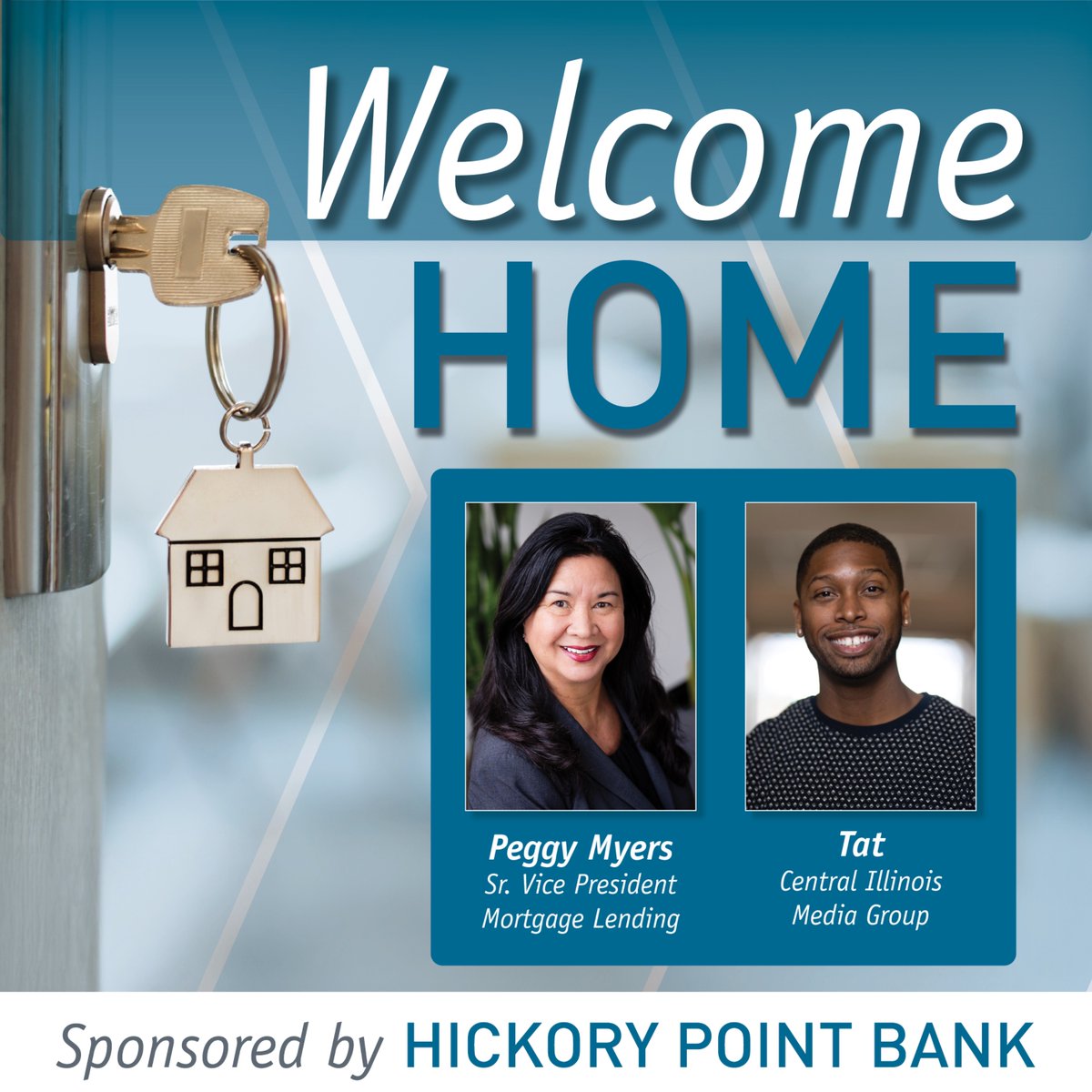 BankwithHPB's tweet photo. Welcome home starts here. 🏡 
Buying your first home?
🎧 Listen to Welcome Home — a new podcast from Hickory Point Bank, hosted by Peggy Myers and Terrance “TAT” Taylor.
Step-by-step guidance. 
https://t.co/oXrechC7SZ
Equal Housing Lender | Member FDIC
NMLS # 463899 | # 433956 https://t.co/fYO3oHEpOe