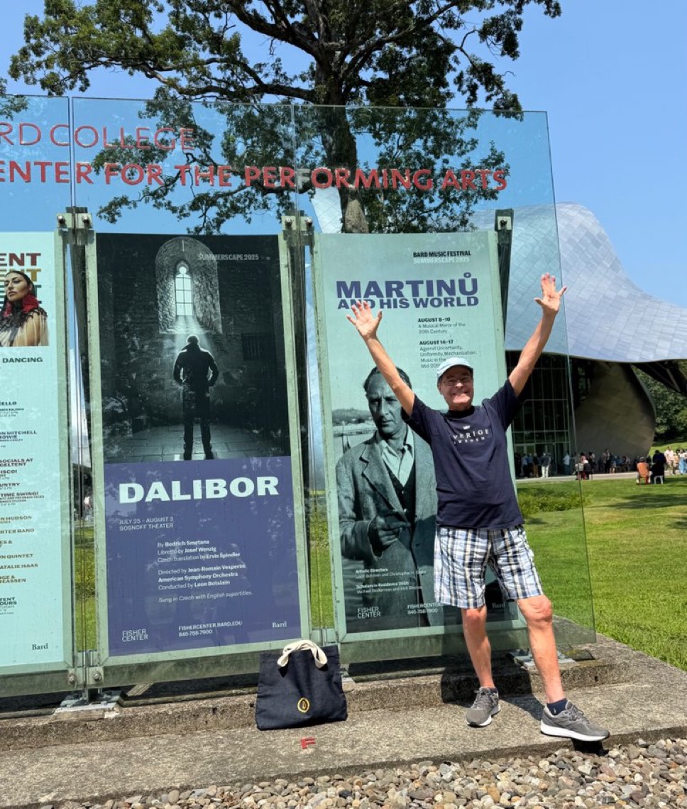 ScottCAvery's tweet photo. Celebrating the father of Czech music 🇨🇿 #botd enjoyed #Dalibor @fisherctrbard and amusing #Dvěvdovy @MSMnyc #BedřichSmetana 💖 https://t.co/PY00xmGRtV