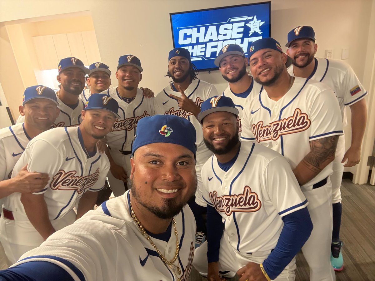 ¡Puro orgullo venezolano! Los muchachos están listos para el #WorldBaseballClassic. 🇻🇪