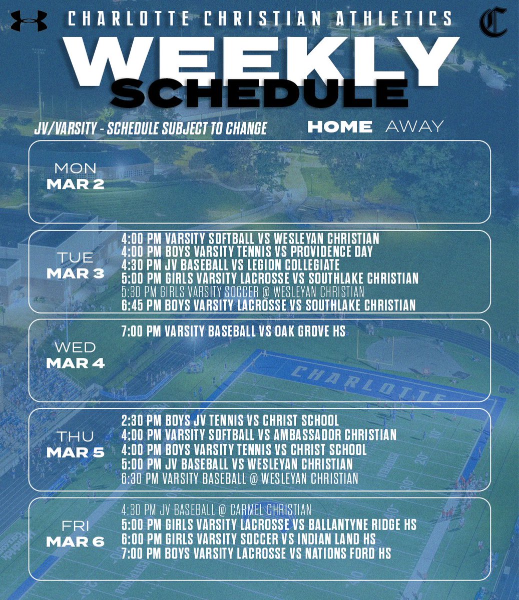 Charlotte Christian Athletics tweet media