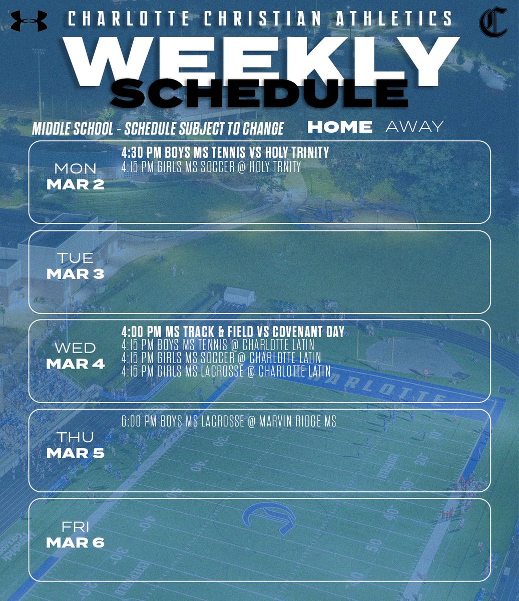 Charlotte Christian Athletics tweet media