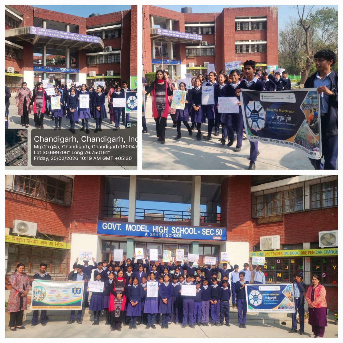 ghs_50's tweet photo. Dreams🌟 
Dreams transform into thoughts &amp; 
thoughts into real Actions 
@ghs_50
through #Vidyanjali 
#Aapbhibnebhagidar 
helping budding learners to shape their minds to become successful citizens #ViksitBharat 🌟 !
@SchoolEduChd 
@EduMinOfIndia 
@vidyanjalichd 
@DselEduMinistry https://t.co/LHIX3w8j1w