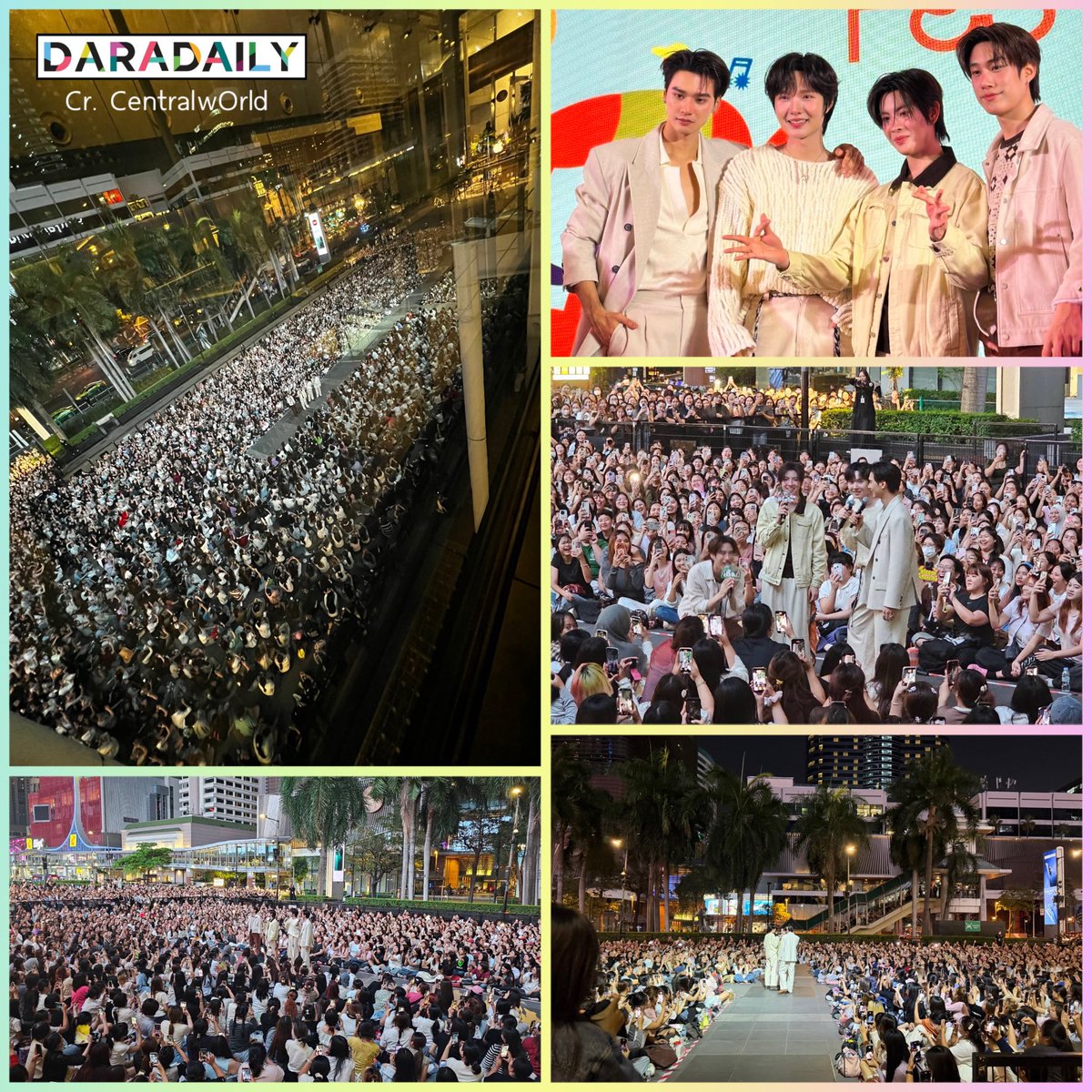 โอ้โหหหห วันนี้ติดโอ๋โอ๋ติดมาหาแก๊งเขมจิราเยอะมากกก รับกำลังใจกันไปล้นๆเลยน๊าาาา 🎉✨🥳

Cr. centralwOrld

#CentralPattanaXKengNamping #CentralPattanaXTleFirstone
#KengNamping #TleFirstone
#daradaily #ดาราเดลี่ #ข่าวบันเทิง