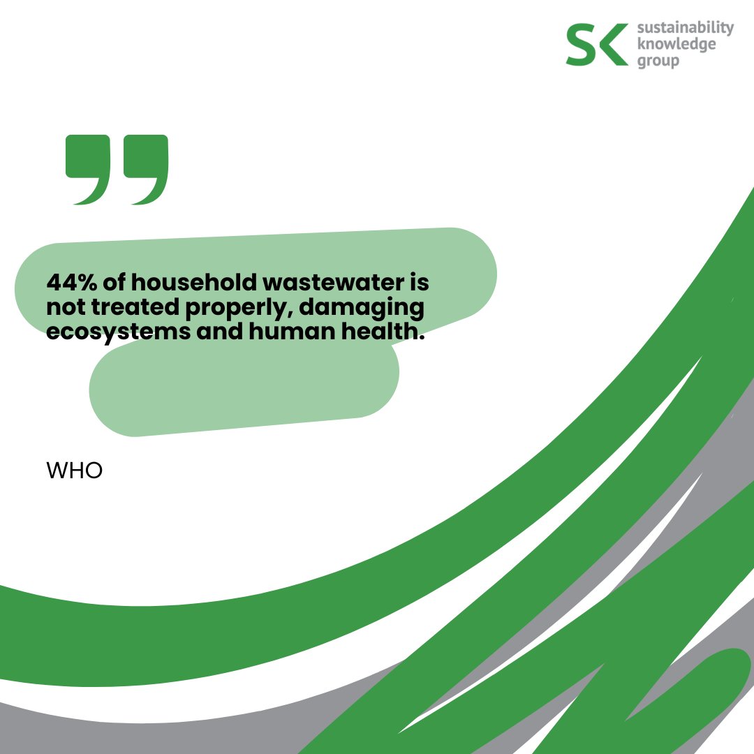 SKnowledgeGroup's tweet photo. Safe water is essential for healthy communities—yet nearly half of household wastewater still goes untreated, putting both people and ecosystems at risk.
#WaterSecurity #Sustainability #PublicHealth #CleanWater #EnvironmentalProtection https://t.co/npnljOh9Fs