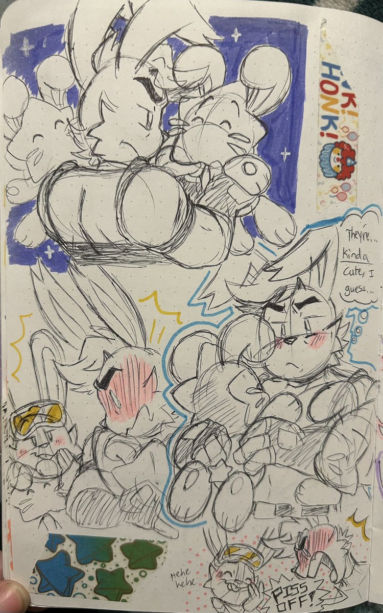 tryna make a comic 🐰📝 tweet media