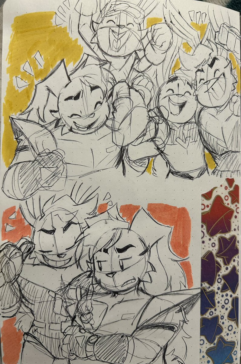 tryna make a comic 🐰📝 tweet media