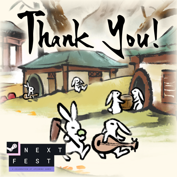 🐇 Bunny Beats @ Steam Next Fest! tweet media