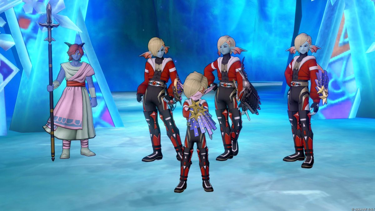 ドラXイベントでこれは誰だ?して遊べるかなと思ったけど
立ち方で簡単に分かるんだなぁ
サブキャラでも異なる不思議。