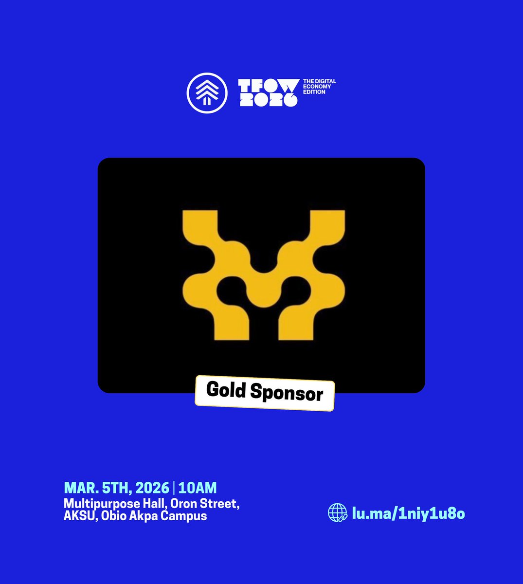 jointhefow's tweet photo. We are excited to welcome Movement Labs (@movement_xyz) as an official sponsor for TFOW'26!

Movement is empowering talented builders to create powerful Move-based apps that shape the future.

We just got bigger! https://t.co/ahrprq3HCK