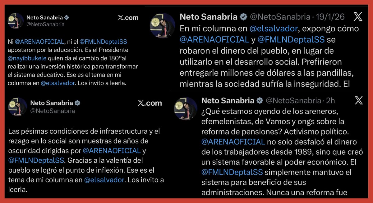 musikeys1's tweet image. El BUKELATO no puede vivir sin #ARENA y #FMLN.
Los necesita medio muertos, pero respirando.
No para competir, para culpar.

Sin esos zombies políticos, se les cae el circo.

¿Por qué los mantienen “vivos”?

📌Para seguir asustando jugados con el “pasado corrupto”.
📌Para tener