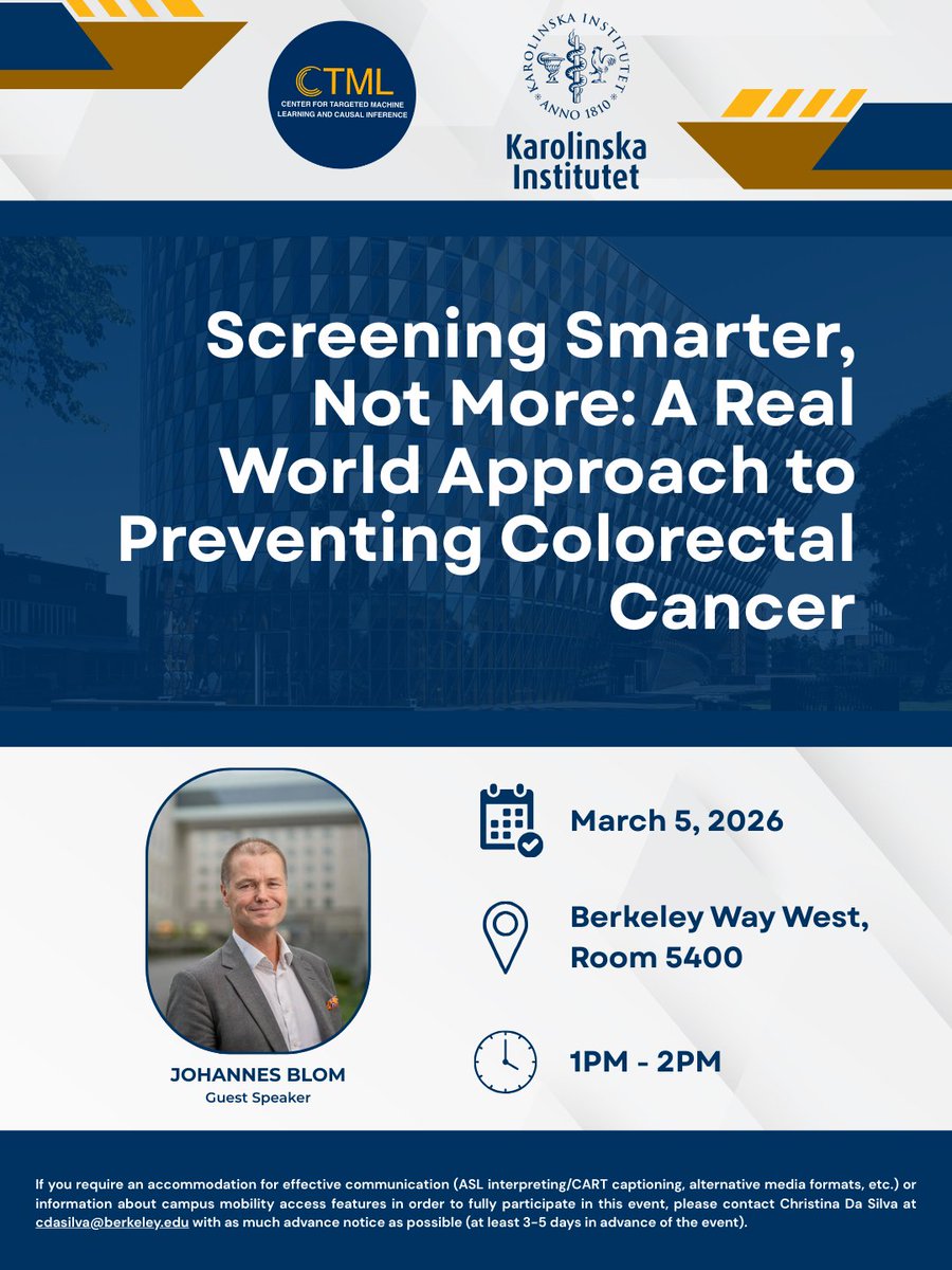 CTML - Center for Targeted Machine Learning tweet media