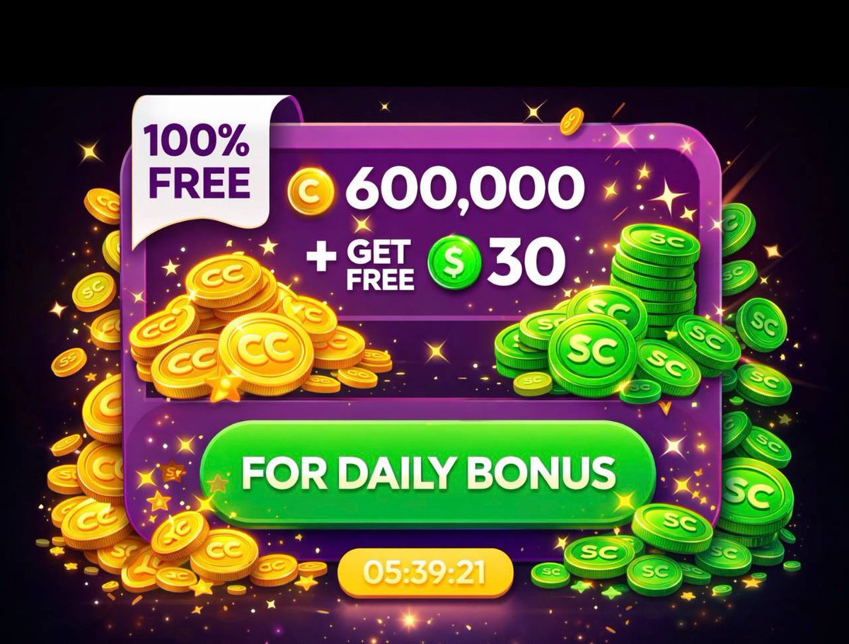CrownCoins Casino Bonus tweet media
