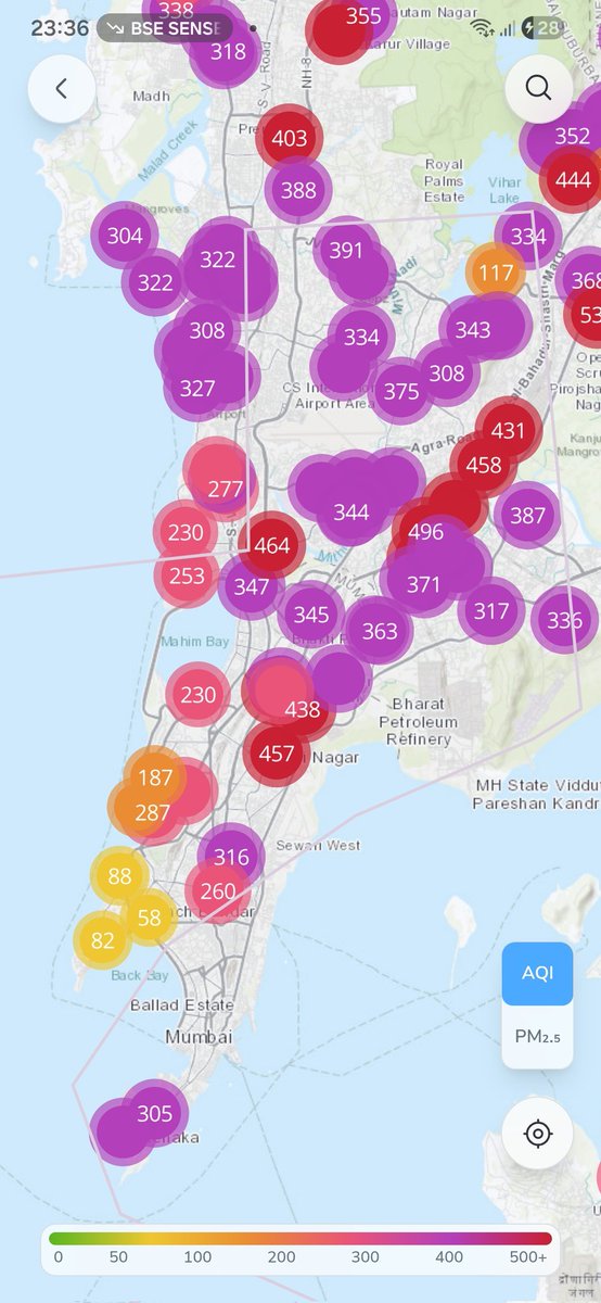 ZAME3R's tweet photo. Hey @mybmc @MMRDAOfficial, the Canadian PM is gone and so is the clean air we were breathing? Coincidence? https://t.co/ckAx0IyPyi