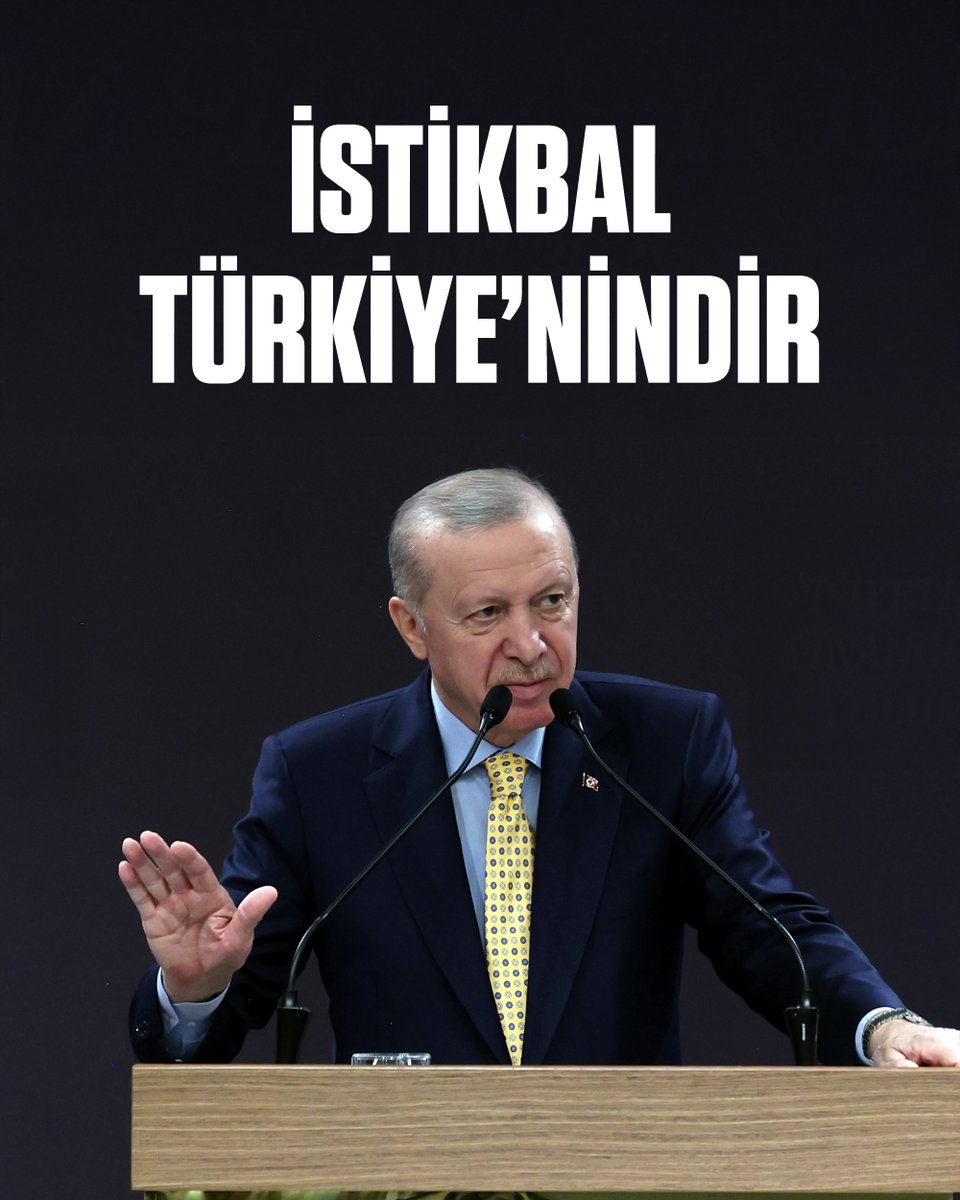 Güçlü dış politikasıyla, güçlü ekonomisiyle, güçlü savunma sanayisiyle, güçlü askerî kapasitesiyle, hepsinden önemlisi güçlenmiş iç cephesi ile Türkiye, her türlü badirenin üstesinden alnının akıyla gelecektir.

Kimse endişe etmesin, Allah’ın izniyle istikbal Türkiye’nindir.