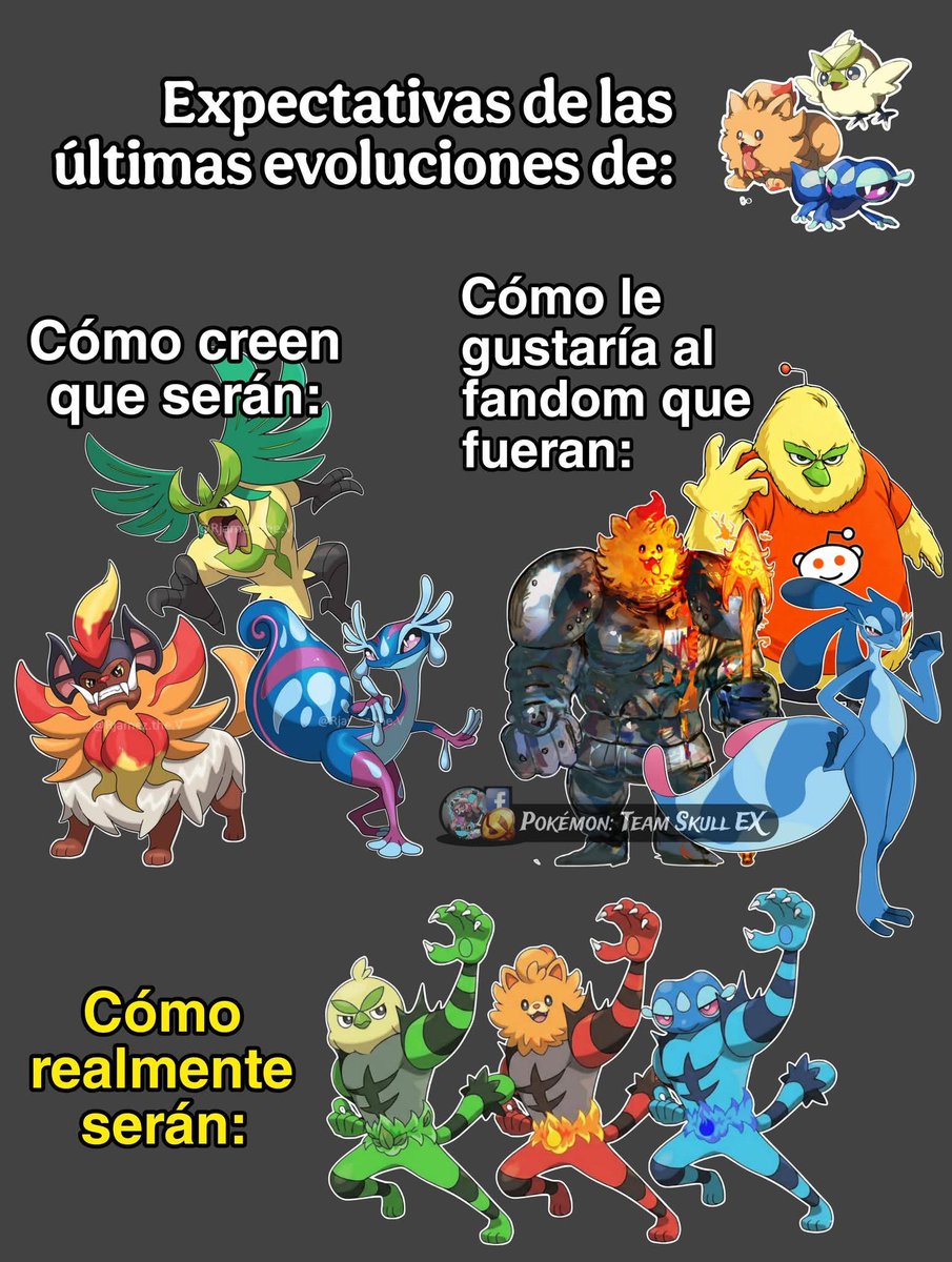 Así las cosas con los Pokémon de la Décima Generación.