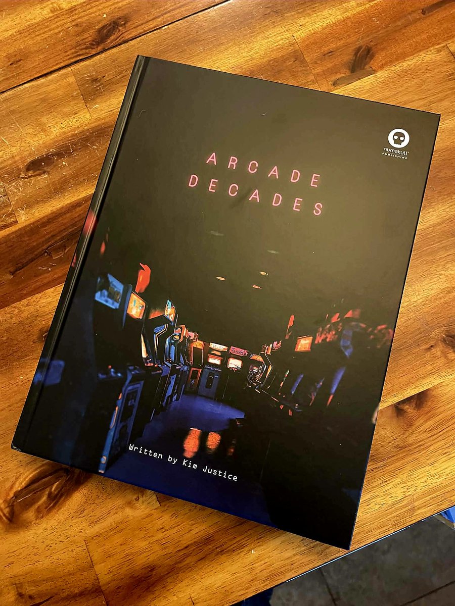 PDubsArcadeLoft's tweet photo. Big Thank You to Numskull for sending me a copy of their "Arcade Decades" book. Incredible coffee table book with the photos & stories behind some of the greatest Arcade games of all time. When they are back in stock grab yours here:
https://t.co/MSlfNKsVVF
#Numskull https://t.co/uzGegFkA9w