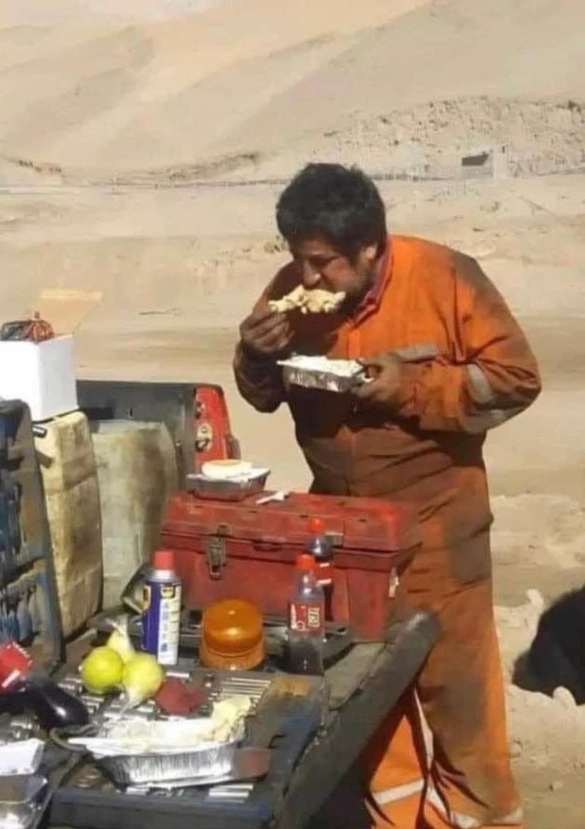 Todos hablan del amor de mamá, pero nadie habla del sacrificio de papá. 🥺