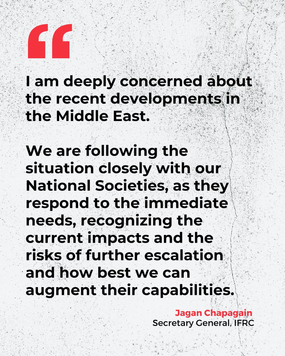 IFRC tweet media