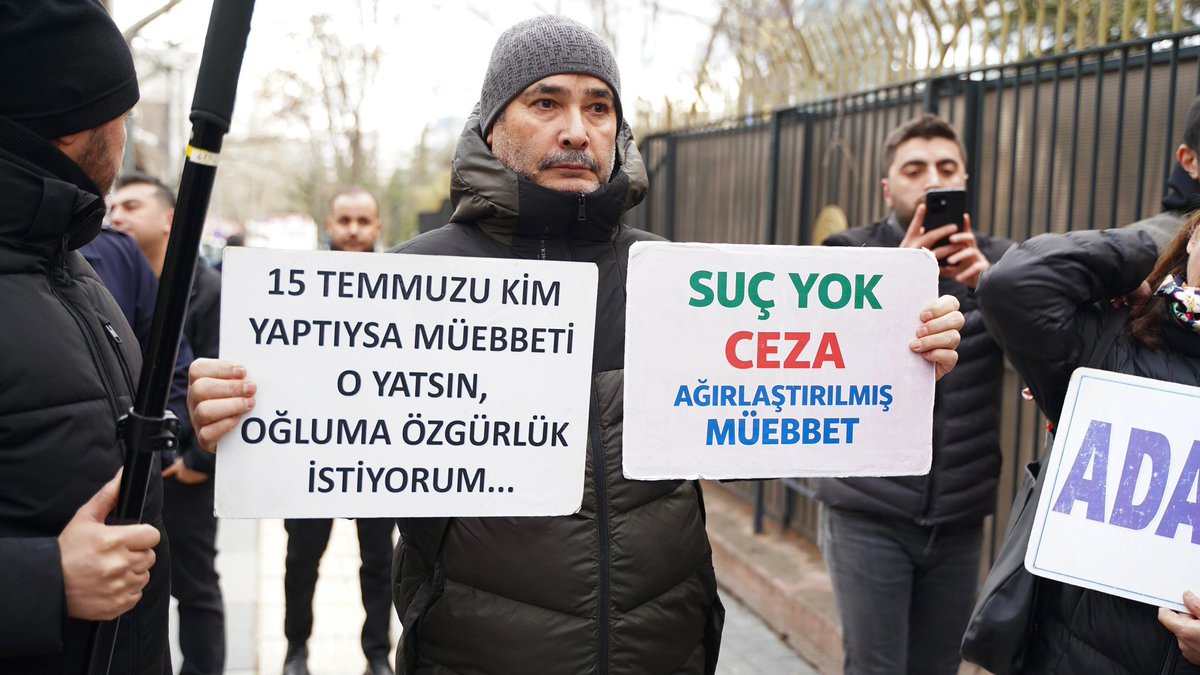 SevincCakir8's tweet photo. Suçun oluşması için, 
Kasıt  gerekir. 
#15Temmuzun309Mağdurları
#CezadaAdaletİnfazdaEşitlik

#KHKlınınSesiniDuyanVarMı https://t.co/UIH5MqO2BC