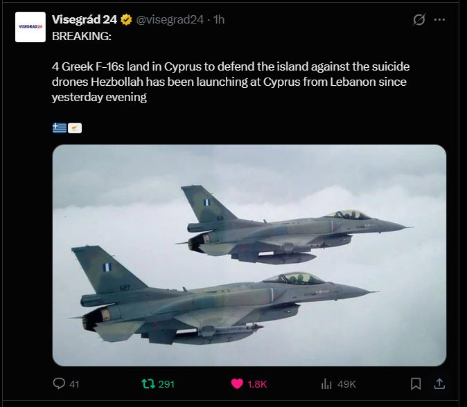 DefensePolitics's tweet photo. Greece is now officially the premiere power of Europe.   

The only country that offered to protect another. https://t.co/1cPsjXYtX2