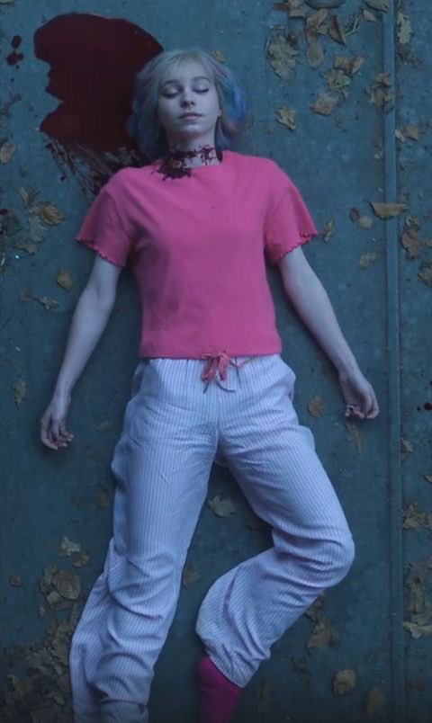 youandiseewhy's tweet photo. i NEED a brutal enid death fake out where they find a wolf corpse with blonde fur, but it's unidentifiable - like it has no head, and wednesday genuinely starts tweaking out thinking they found her corpse but it's not rly her. like she's just fucking crazy for a few solid mins https://t.co/A9vm5Y9bJP