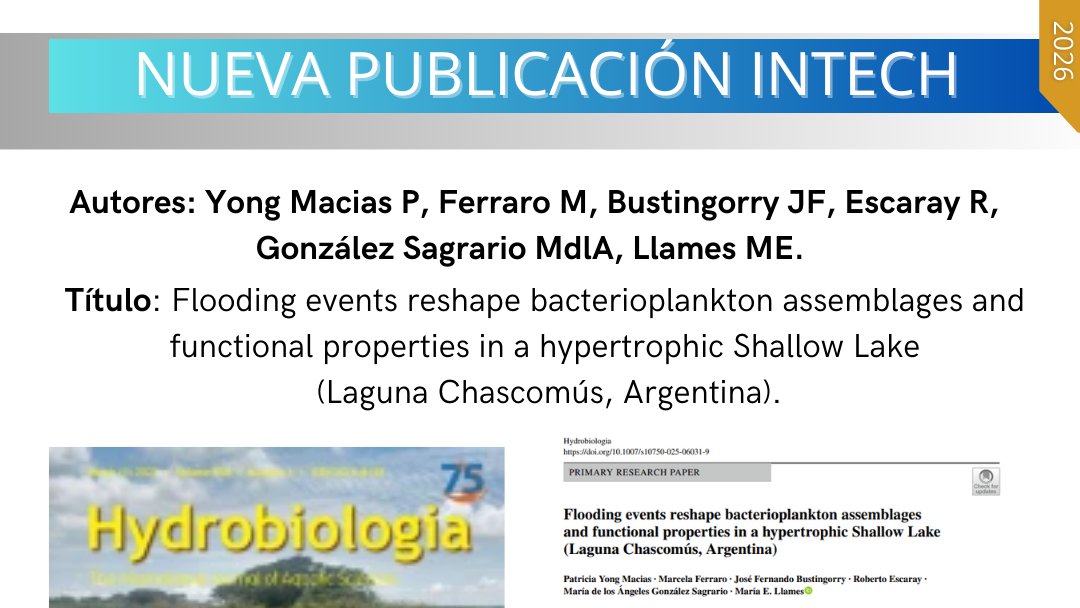 INTECH Chascomús tweet media