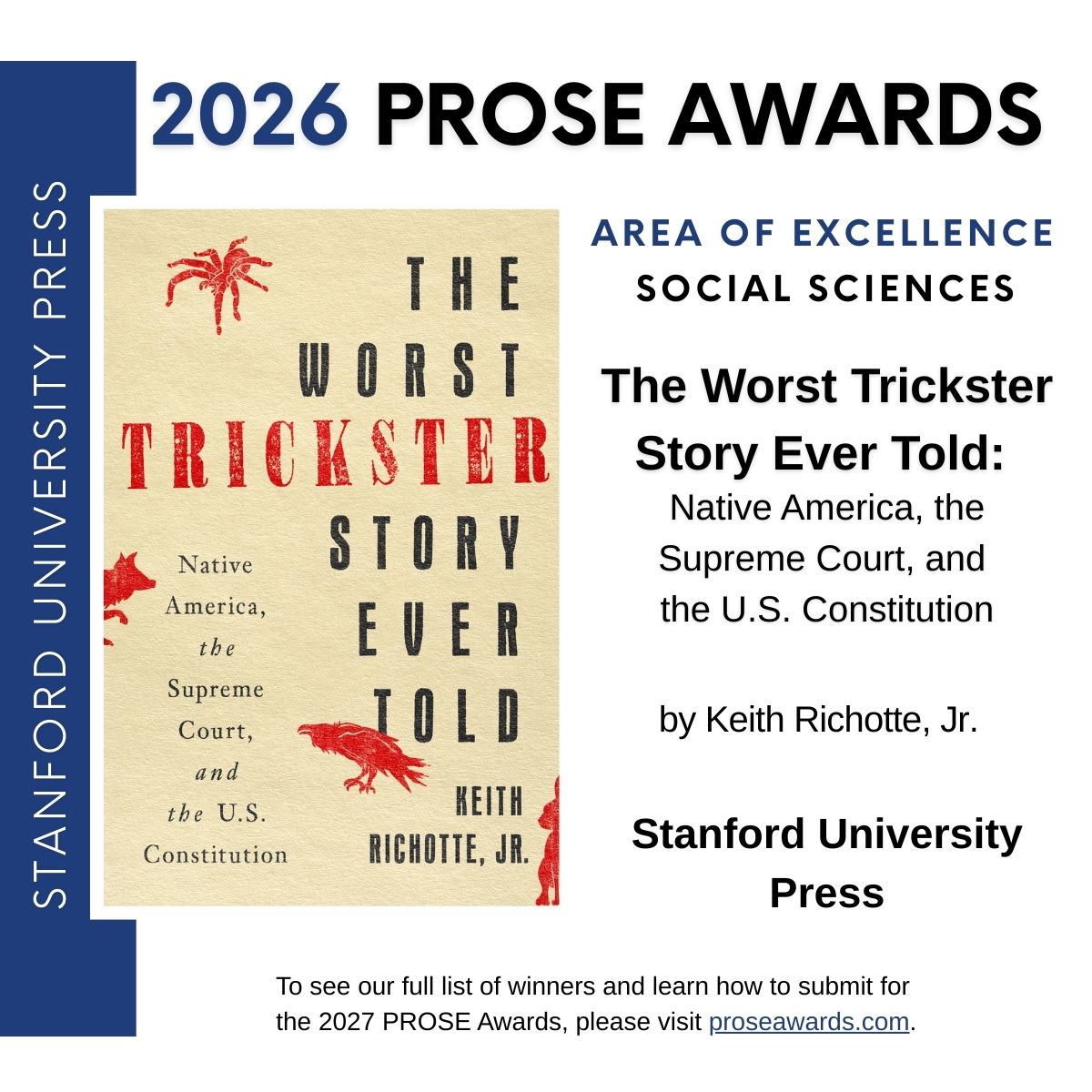 AmericanPublish's tweet photo. Congratulations to the 50th Annual #PROSEAwards Excellence Winners @simonschuster, @CambridgeUP, and @stanfordpress!
Read more at https://t.co/wb8luvhml5 https://t.co/PT5vaj9ESD