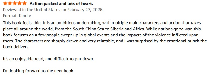 stormrhino's tweet photo. 5-star reviews for FORGE OF FREEDOM are coming in hot and fast! The word is out and readers agree: this is the go-to war novel of 2026.  

Buy your copy now! = > https://t.co/BNSGDbOJVQ https://t.co/P8l3a0vIRy