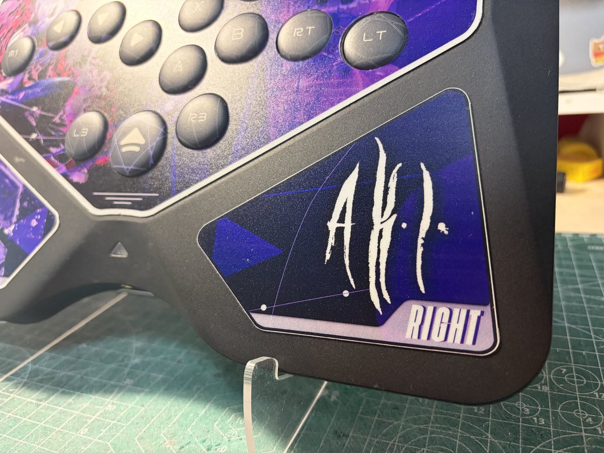 Hitpad Layout Design for HJK Hitpad love Aki forever #sf6 #aki #hitbox #fightstick # ...