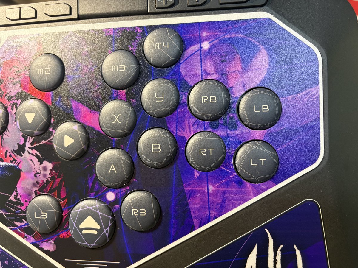 Hitpad Layout Design for HJK Hitpad love Aki forever #sf6 #aki #hitbox #fightstick # ...