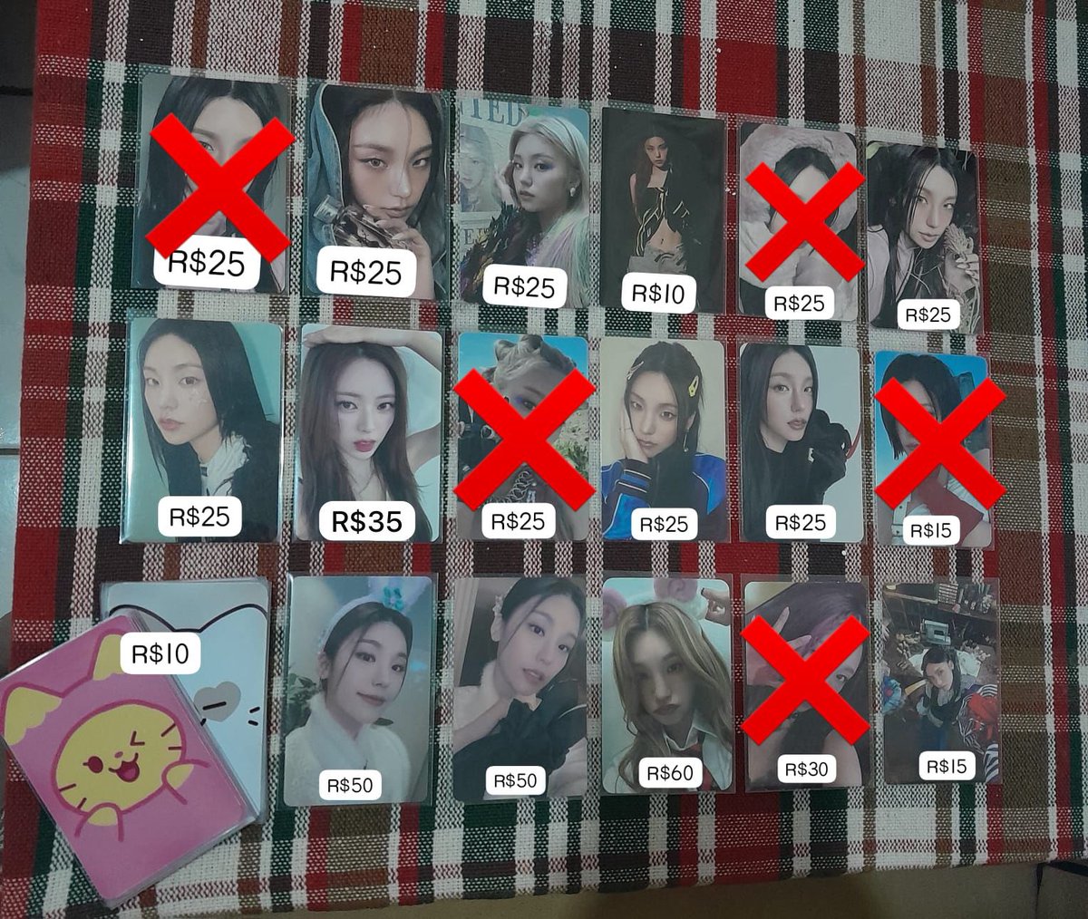 linoszaur's tweet photo. ✧₊⁺ ceg nacional yejis 

valores na imagem + freteS

- set não garantido, precisa sair tudo
- ⁠pagamento imediato
- desistência apenas com repasse de vaga
- ⁠feedbacks no carrd e fix

🏷️ vendo venda yeji itzy álbum photocard air ceg nacional yuna coleção https://t.co/Wg8wqFxhPh