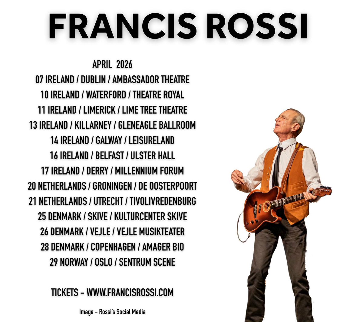 Francis Rossi Official tweet media