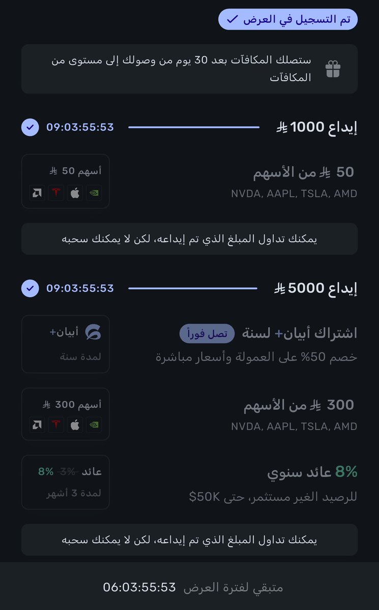 عبدالمحسن | محفظتي الاستثمارية tweet media
