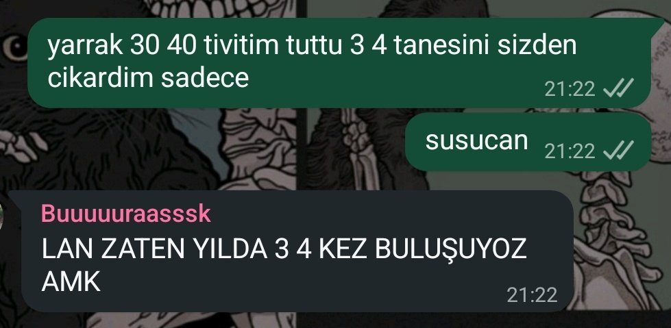 arkadaşlarım tivit tutturmak için onları kullandığımı falan her şeyi öğrendiler hayat bitti
