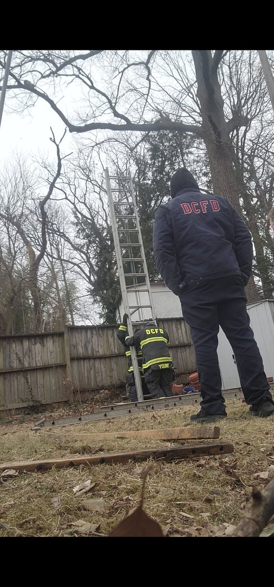Thanks to <a href="/BVSPCA_DC/">Brandywine Valley SPCA - Washington, DC</a> for helping to try and get this cat out. Poor guy. Also thanks to DCFD Engine 22 Truck 11, Enjoy the pizzas!